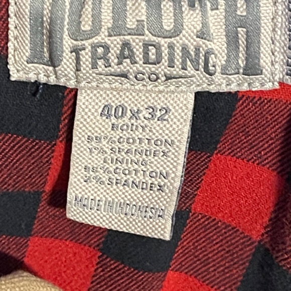 Duluth Trading Co Relaxed Blue Jeans Classic Comfort - Picture 2 of 3